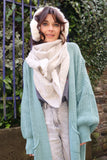 Soft knit scarf (Beige)