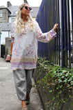 Lilac floral tunic