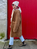 Teddy coat with detachable hood