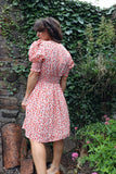 Floral chiffon dress
