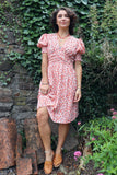 Floral chiffon dress