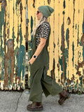 Cord overalls (Khaki)