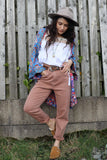 Copper mom jeans