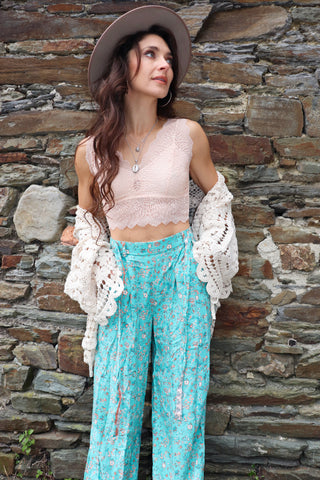 Lace balcony bralette (Nude)
