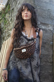 Leopard print crossbody bag