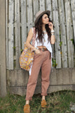 Copper mom jeans