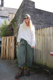 V neck knit jumper (Oatmeal)