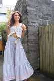Mosaic printed skirt