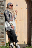 Boho embroidered jacket