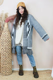 Aztec tassel cardigan