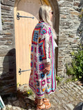 Granny square kimono cardigan
