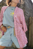 Ditsy floral kimono (Rose)