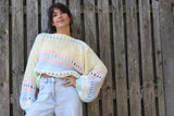Pastel stripe jumper