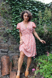 Floral chiffon dress