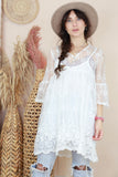 Lace tunic