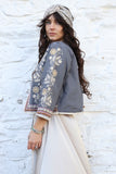 Boho embroidered jacket