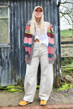 Barrel leg jeans (Cream)