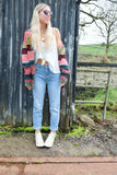 Light denim mom jeans