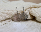 Flower earrings (Silver)