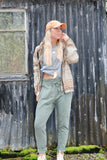 Khaki joggers