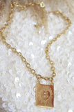 Amour heart necklace (Gold)