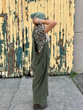 Cord overalls (Khaki)