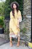 Floral shift dress