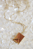 Love letter necklace (Gold)