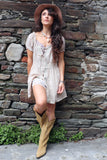 Peasant long line blouse