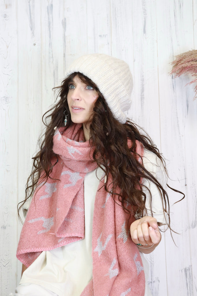 Slouchy beanie (Cream)