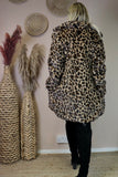 Leopard print coat (Tan)
